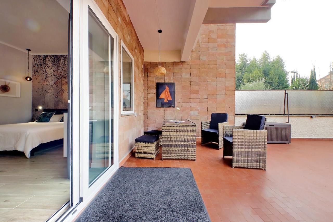 Aurelia Antica Terrace Apt Free Pool And Parking Rom Exterior foto