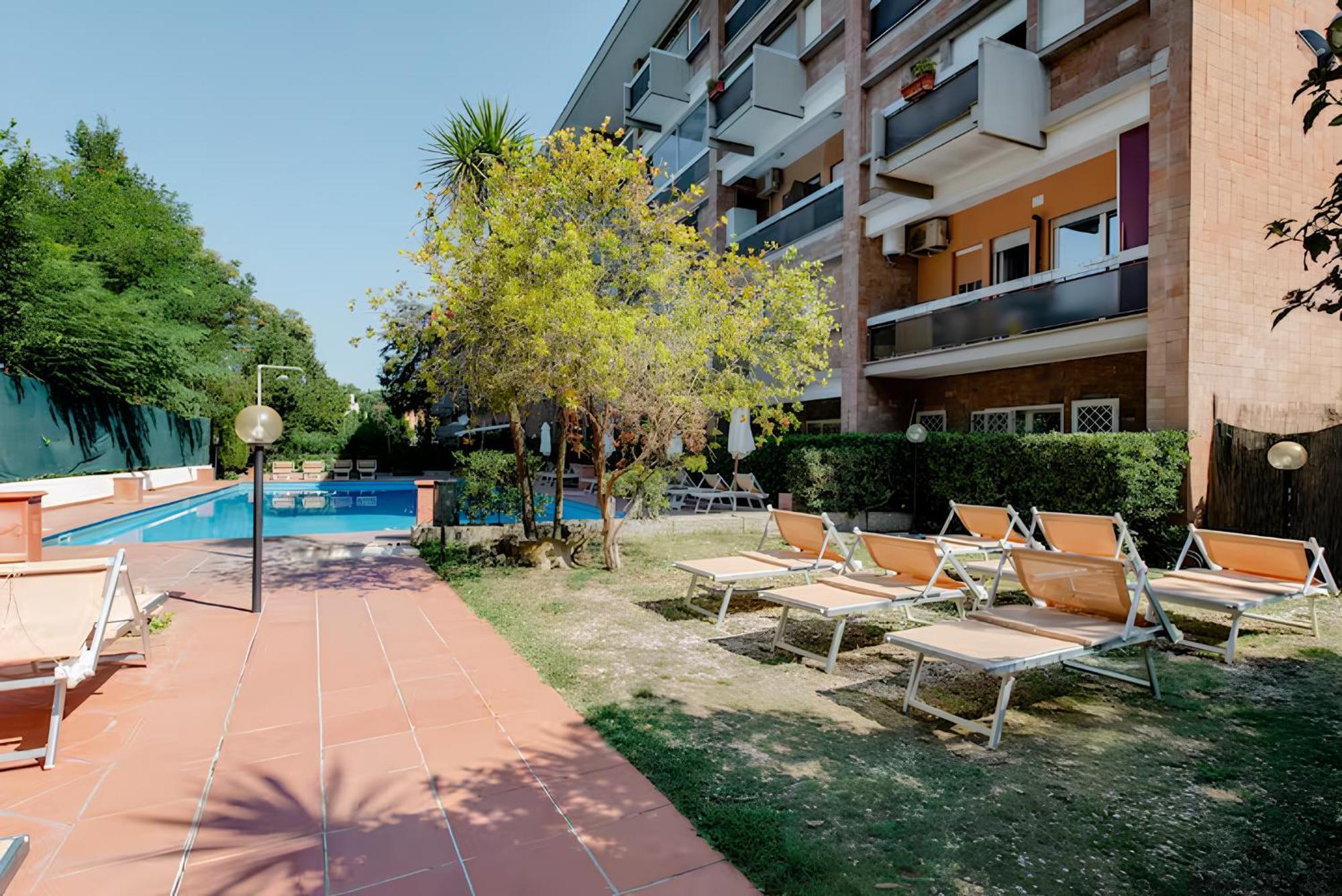 Aurelia Antica Terrace Apt Free Pool And Parking Rom Exterior foto