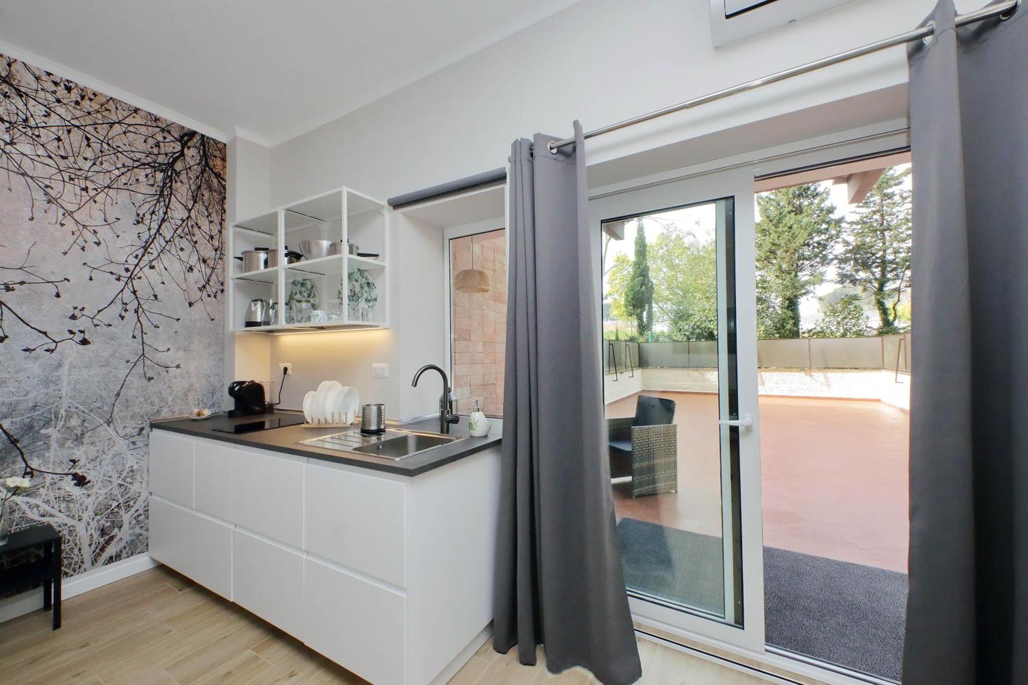 Aurelia Antica Terrace Apt Free Pool And Parking Rom Exterior foto